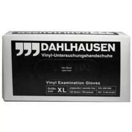 VINYL Gants non poudrés taille XL, 100 pces