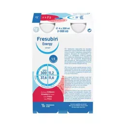 FRESUBIN ENERGY DRINK Fraise Bouteille 6X4X200 ml