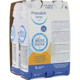FRESUBIN ENERGY DRINK Gourde multifruits, 4X200 ml