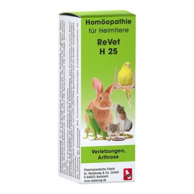 REVET H 25 Globuli pour animaux de compagnie, 10 g