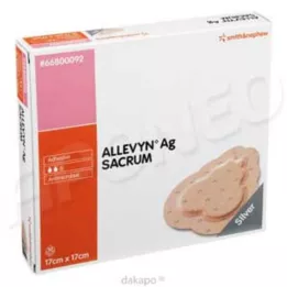 ALLEVYN Pansement Ag Sacrum 17x17 cm, 10 pces