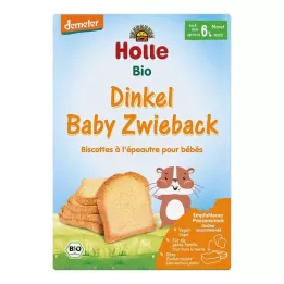 HOLLE Biscottes à lépeautre bio Baby, 200 g