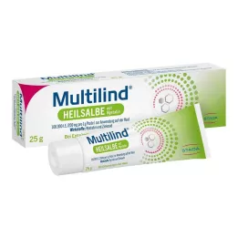 MULTILIND Pommade cicatrisante à la nystatine et à loxyde de zinc, 25 g