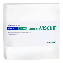 ABNOBAVISCUM Abietis 0,02 mg ampoules, 48 pc