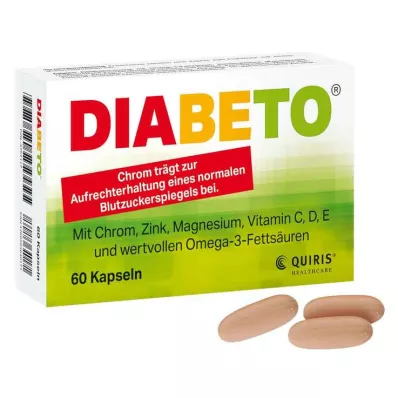 DIABETO Gélules, 60 pcs
