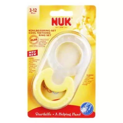 NUK Set danneaux de dentition réfrigérés, 2 pièces