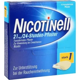 NICOTINELL Pansement 21 mg/24 heures 52,5mg, 14 pces