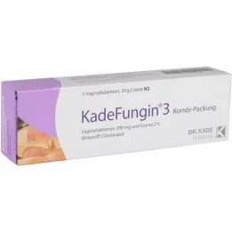 KADEFUNGIN 3 crème combinée 20 g + 3 comprimés vaginaux, 1 pc