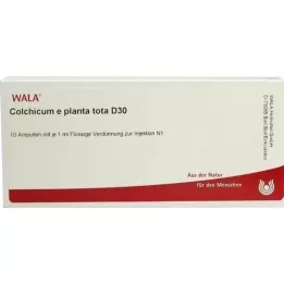 COLCHICUM E planta tota D 30 ampoules, 10X1 ml