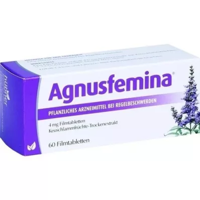 AGNUSFEMINA 4 mg Comprimés pelliculés, 60 comprimés