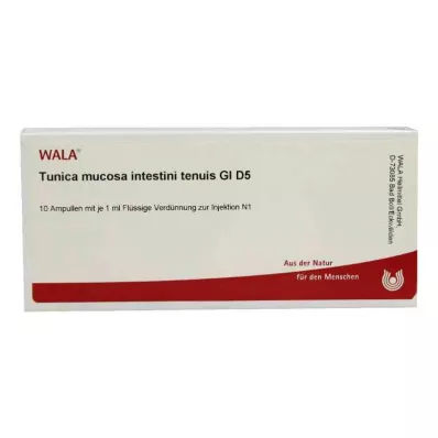 TUNICA mucosa intestini tenuis GL D 5 ampoules, 10X1 ml TUNICA mucosa intestini tenuis GL D 5 ampoules, 10X1 ml