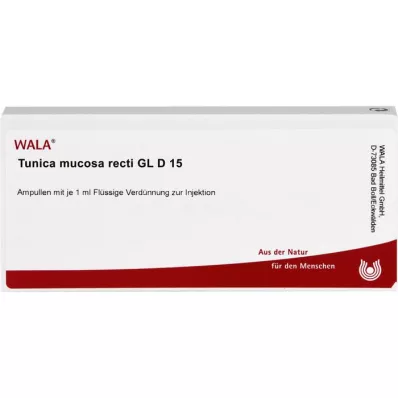 TUNICA muqueuse recti GL D 15 ampoules, 10X1 ml
