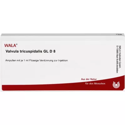 VALVULA tricuspidalis GL D 8 ampoules, 10X1 ml