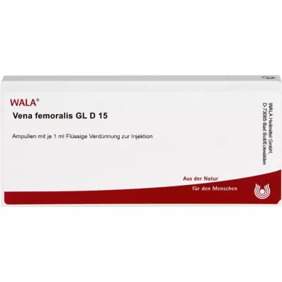 VENA FEMORALIS GL D 15 ampoules, 10X1 ml