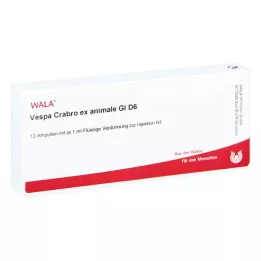 VESPA CRABRO EX animale GL D 6 ampoules, 10X1 ml