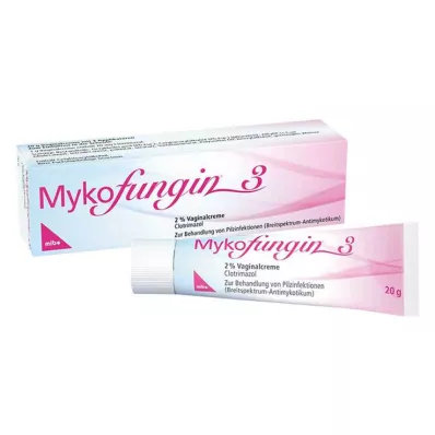 MYKOFUNGIN 3 Crème vaginale 2%, 20 g