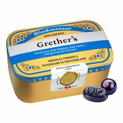 GRETHERS Cassis argenté zf.Past.Boîte, 440 g