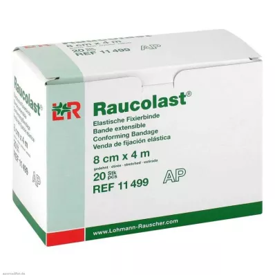 Elafix bandages Raucolast 8cm, 20 pc