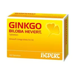 GINKGO BILOBA HEVERT Comprimés, 100 pcs
