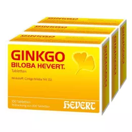 GINKGO BILOBA HEVERT Comprimés, 300 pcs