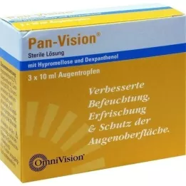 PAN-VISION Gouttes pour les yeux, 3X10 ml