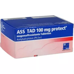 ASS TAD 100 mg protect comprimés pelliculés gastro-résistants, 100 comprimés