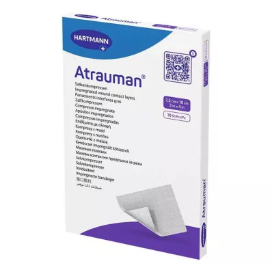 ATRAUMAN Compresses stériles 7,5x10 cm, 10 pces