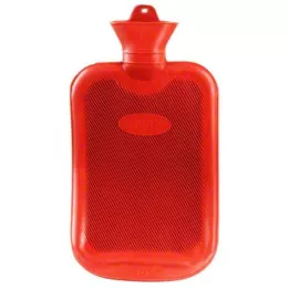 WÄRMFLASCHE Caoutchouc 2 l double lamelle, 1 pc