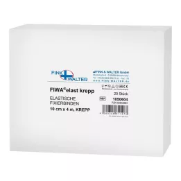 FIXIERBINDE élastique à mailles larges 10 cmx4 m, 20 pces