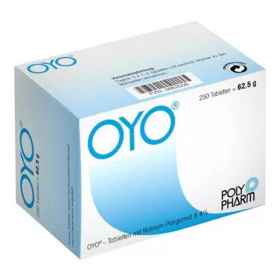 Comprimés Oyo, 250 pc