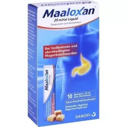 MAALOXAN 25 mVal liquide, 10X10 ml
