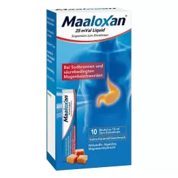 MAALOXAN 25 mVal liquide, 10X10 ml