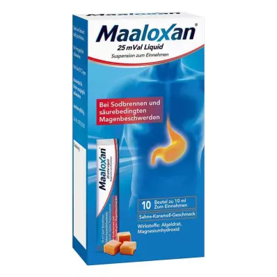MAALOXAN 25 mVal liquide, 10X10 ml