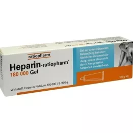 HEPARIN-RATIOPHARM 180.000 U.I. Gel, 100 g