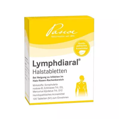 Pastilles pour la gorge lymphdiarale, 100 pc