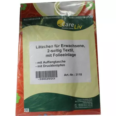 LÄTZCHEN Couverture avec poche 2 côtés, avec boutons-pression, 1 pc