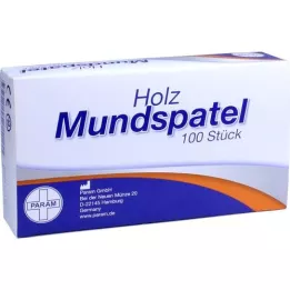 MUNDSPATEL Carton en bois, 100 pcs