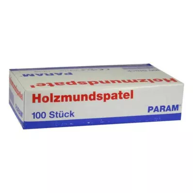 MUNDSPATEL Carton en bois, 100 pcs