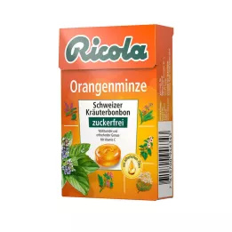 RICOLA o.Z.Box Bonbons à la menthe orange, 50 g
