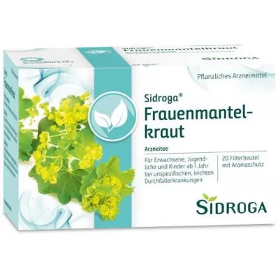 SIDROGA Infusion dalchémille, sachet-filtre, 20X1.0 g