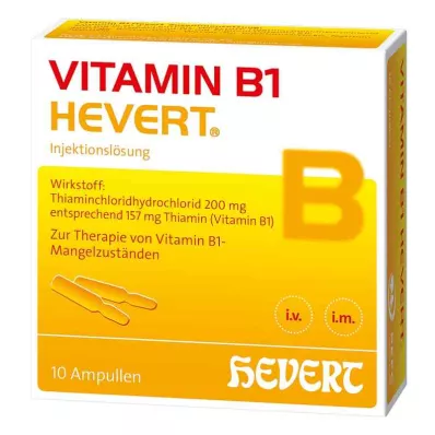 VITAMIN B1 HEVERT Ampoules, 10 pces