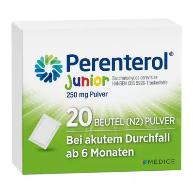 PERENTEROL Junior 250 mg poudre, 20 pces PERENTEROL Junior 250 mg poudre, 20 pces