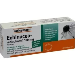 ECHINACEA-RATIOPHARM 100 mg comprimés, 20 pcs