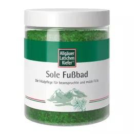 ALLGÄUER LATSCHENK. Bain de pieds à leau saline, 350 g