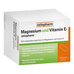 MAGNESIUM UND VITAMIN E-ratiopharm gélules, 60 gélules
