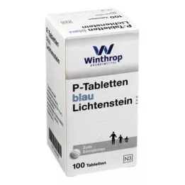 P TABLETTEN bleu 8 mm pas, 100 pcs
