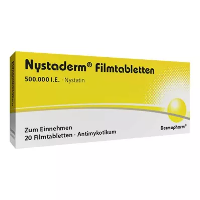 NYSTADERM Comprimés pelliculés, 20 pc NYSTADERM Comprimés pelliculés, 20 pc