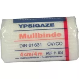 YPSIGAZE Bande de gaze 4 cmx4 m, 1 pc