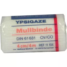 YPSIGAZE Bande de gaze 4 cmx4 m, 1 pc