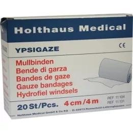 YPSIGAZE Bande de gaze 4 cmx4 m, 20 pces